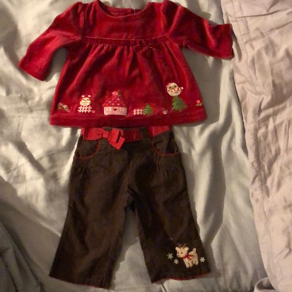 Gymboree winter outfit
